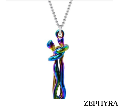 Loving bond – Collana con ciondolo di coppia